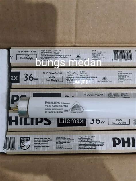 Jual Philips Lampu Tl 36w Putih 36 Watt Tl D Tld Neon T8 36 W 36watt 54