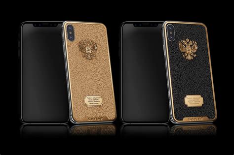 Золотой iPhone X от Caviar за 2,4 млн рублей — Jewellery Mag
