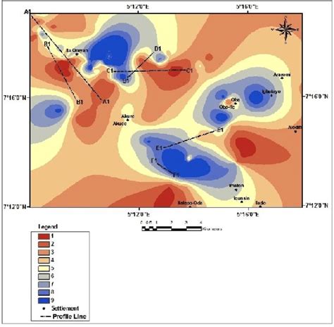 Reclassified Depth To Overburden Fractured Isopach Map Of The Study