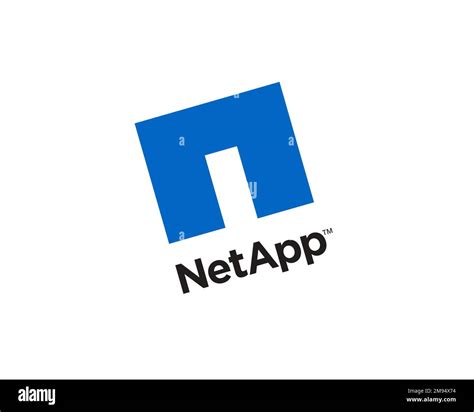 Netapp Rotated Logo White Background Stock Photo Alamy