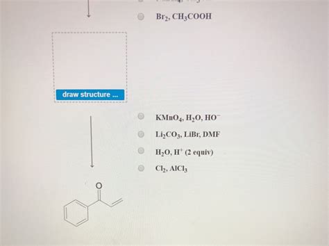 Solved Be Sure To Answer All Parts Convert Acetophenone