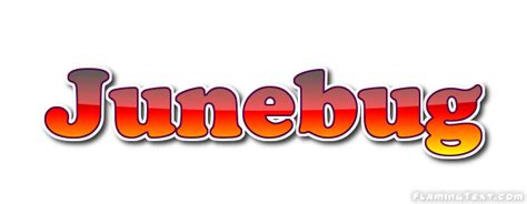 Junebug Logo Outil De Conception De Nom Gratuit à Partir De Texte