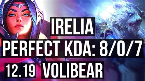 Irelia Vs Volibear Top 8 0 7 Legendary 300 Games Euw Master