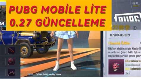 Pubg Mobile Lite 0 27 güncellemesi pubg mobile lite oyun atma soruna