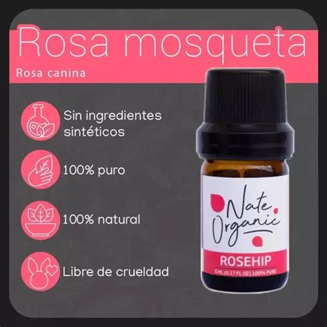 Aceite Esencial Semilla Rosa Mosqueta Puro Prensado Frio MercadoLibre