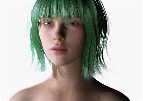 Billie Eilish Game Ready Naked And Clothed Cgtrader