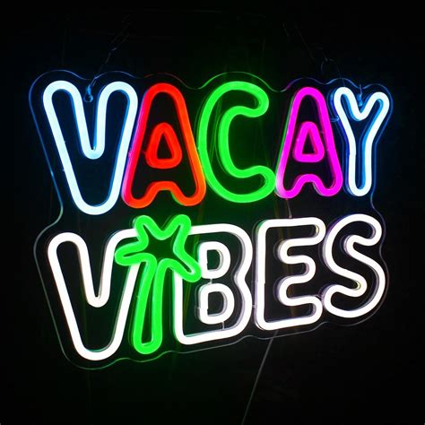 N On Vacay Tbes Neons Dream Illuminez Votre Atmosphere