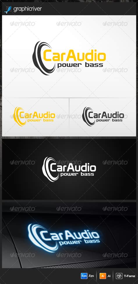 Car Audio Logo Templates By T Famz Graphicriver