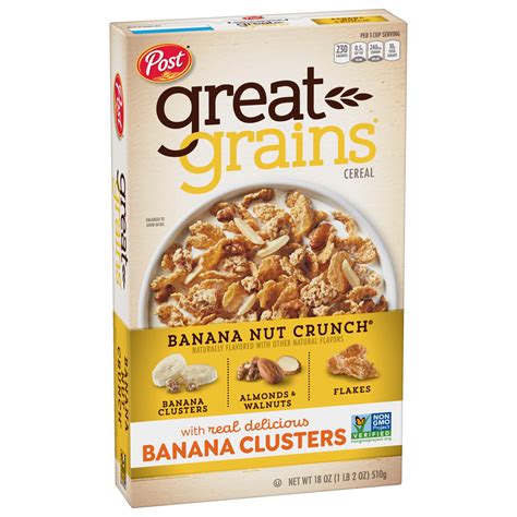 great grains banana nut crunch post consumer brands