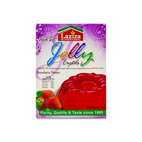 Buy Laziza Jelly Strawberry 85G - Pakistan Supermarket UAE