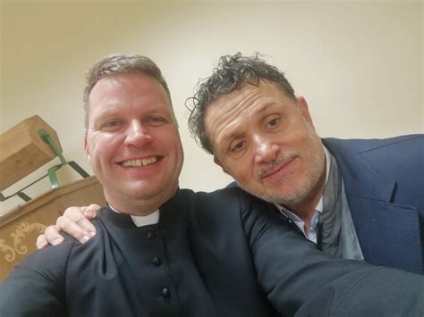 Pro Orbán Roman Catholic priest a flag bearer of political Christianity participating in gay