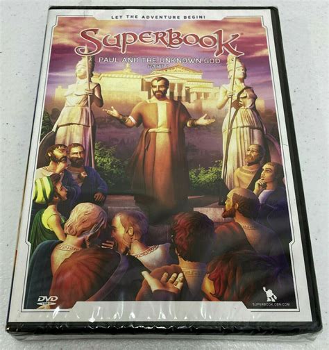 Paul And The Unknown God Part 1 Superbook 2020 Dvd Cbn New Ebay