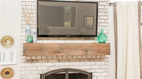 Mounting Tv Over Brick Fireplace I Am Chris