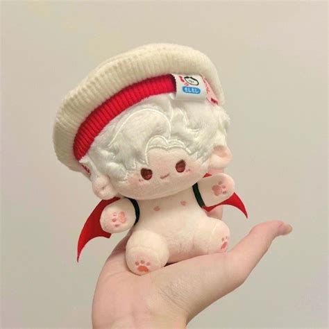 Love And Deepspace Sylus Cute Cotton Doll Sitting Naked 10cm Sitting Plush Toy Girl Birthday