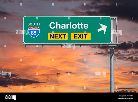 Interstate 85 Exit Signs