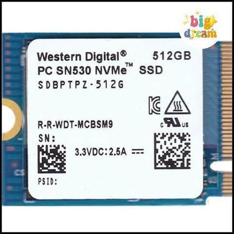 512 ГБ Внутренний SSD-диск Western Digital DE2IH2 (SDBPNPZ-512G ...