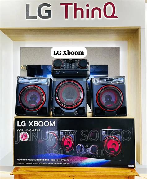 LG Xboom Maximum Power 1100W in Ilala - Audio & Music Equipment ...
