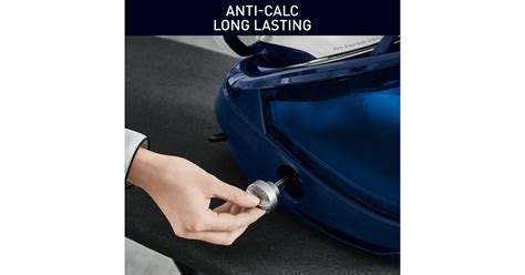 Tefal Pro Express Vision GV9812, Dampfbügelstation blau/weiß Outlet