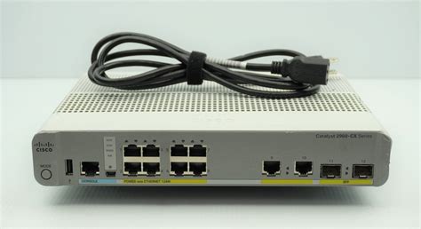 Cisco | WS-C2960CX-8PC-L | Catalyst 2960-CX 8-Port Gigabit PoE Switch | IRT