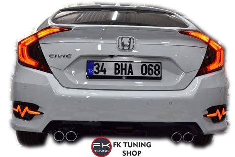 Honda Civic Fc Arka Sis Ledi E Dizayn Collection Cheap Micoope Gt