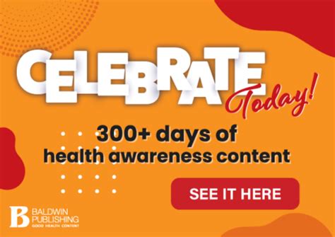 Calendar of National Food Days 2025 | Baldwin Publishing