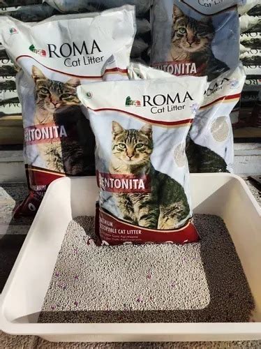 Arena Sanitaria Gato Roma 4kg Aglutinante Lavanda Cuotas sin interés