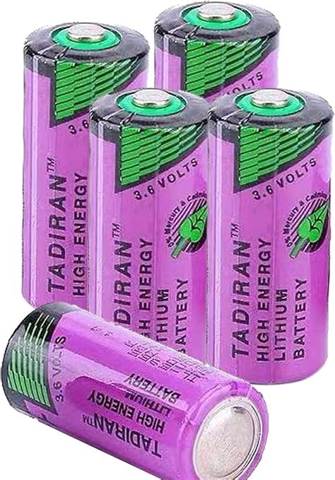 Amazon BAOBUTE 5 Pack TL 5955 2 3AA 3 6V 1650mAh Battery For