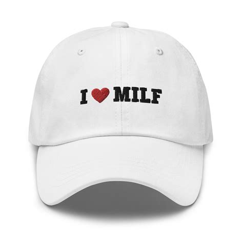 I Love Milf Milf Hat I Love Hot Moms Hat I Love Hot Moms Etsy