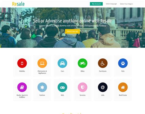 30 Free Classified Ads Website Templates For Directories Listings 2020