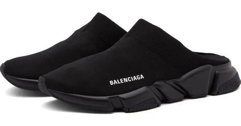 Balenciaga Speed Mule In Black For Men Lyst