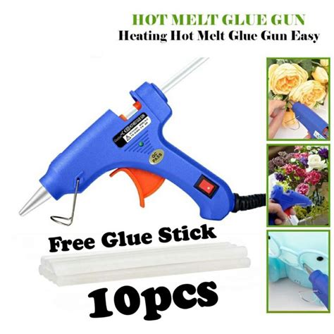 Hot Melt Glue Gun Free Pcs Glue Stick Shopee Malaysia