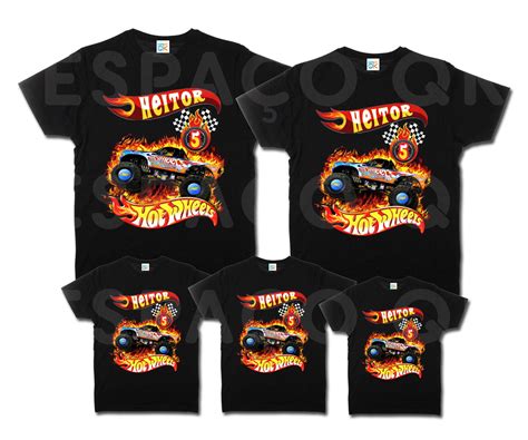 Kit Família Hot Wheels Monster Truck 5 Elo7