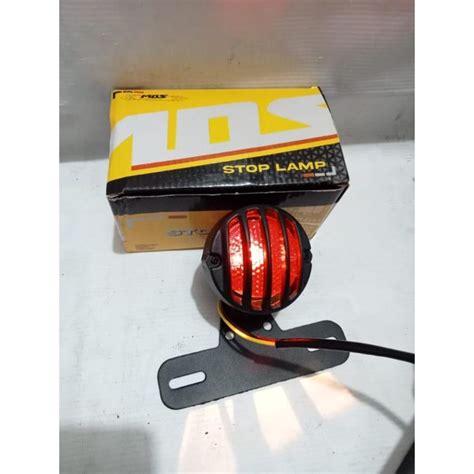 Jual STOPLAMP LAMPU REM BELAKANG BESI TRALIS CUSTOM JAPSTYLE CB