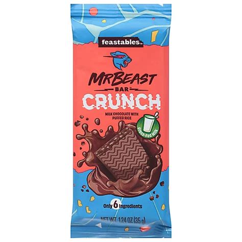 Mr Beast Chocolate Crunch 60g American Candy Corner Roma