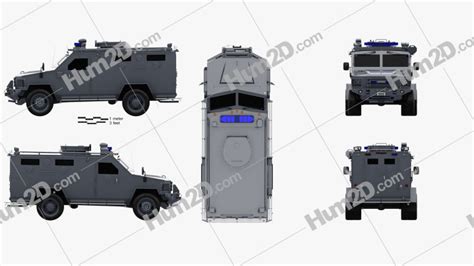 Lenco BearCat 2005 Blueprint in PNG - Download Vehicles Clip Art Images