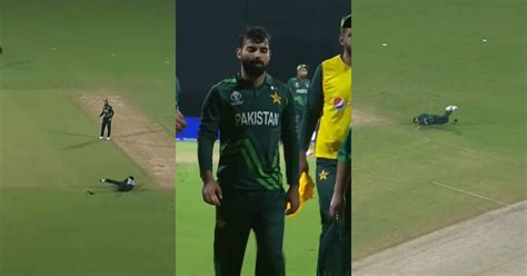 ICC Cricket World Cup 2023: Shadab Khan suffers head injury, walks out ...