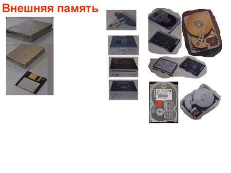 Внешняя память ВЗУ - презентация онлайн