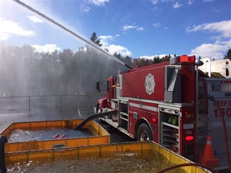 Fire Departments Test Water Capabilities Cbc News