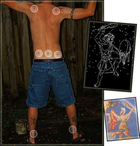 Constellation Tattoo Ideas on Back