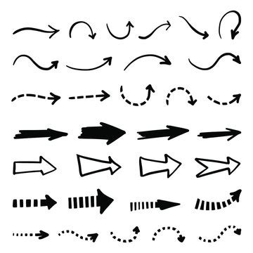 Doodle Arrow Vector