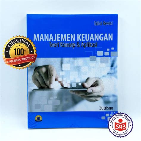 Jual Manajemen Keuangan Teori Konsep Dan Aplikasi Sutrisno Shopee