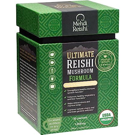 Amazon Mehdi Reishi Ultimate Reishi Mushroom Formula 30 Servings