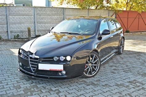 Maxton Design spoiler pod přední nárazník ver 2 pro Alfa Romeo 159