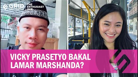 Vicky Prasetyo Lamar Marshanda Menikah Akui Sudah Naksir Sejak Lama