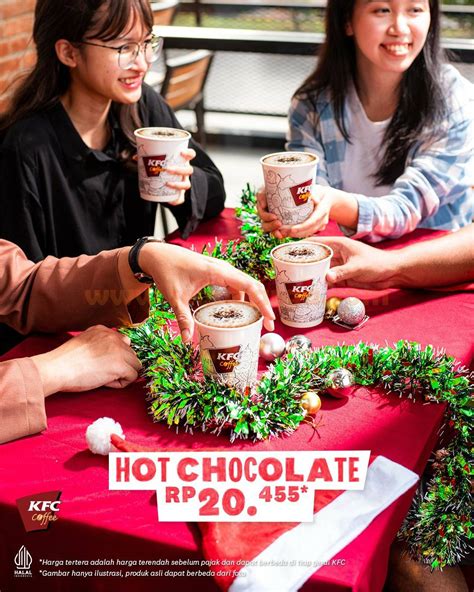 Promo KFC HOT CHOCOLATE Harga Hanya Rp 20 455 SoPasti