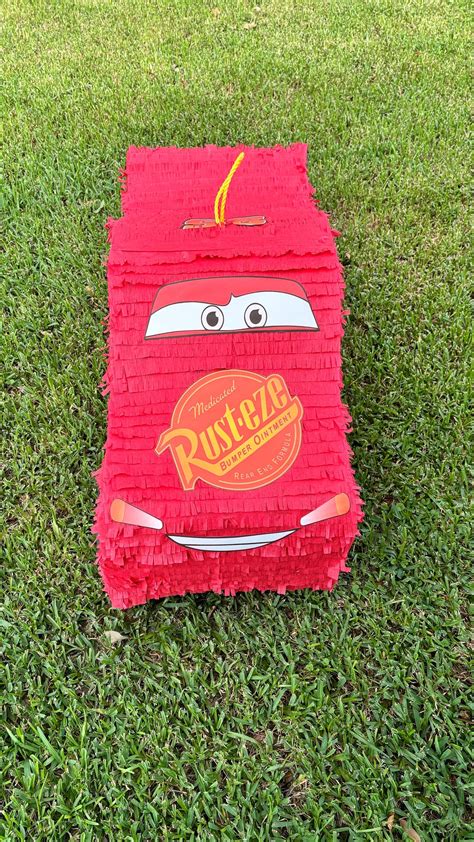 Carro De Carrera Pi Ata Hot Wheels Etsy