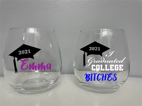 Personalized Graduation Cup College Graduation Gift High - Etsy