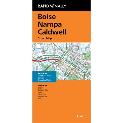 Folded Maps: Boise Nampa Caldwell