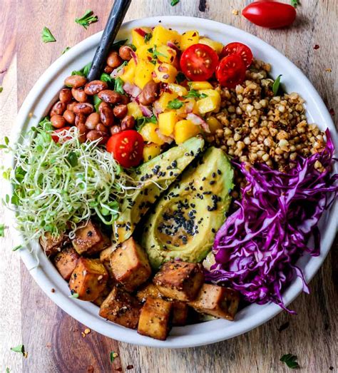 Vegan Buddha Bowl Ideas Oil Free Gluten Free Simplyceecee Co