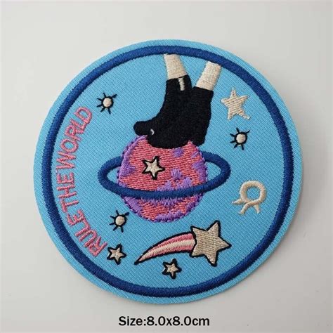 Custom Your Own Iron On Embroidered Patches For Clothing China